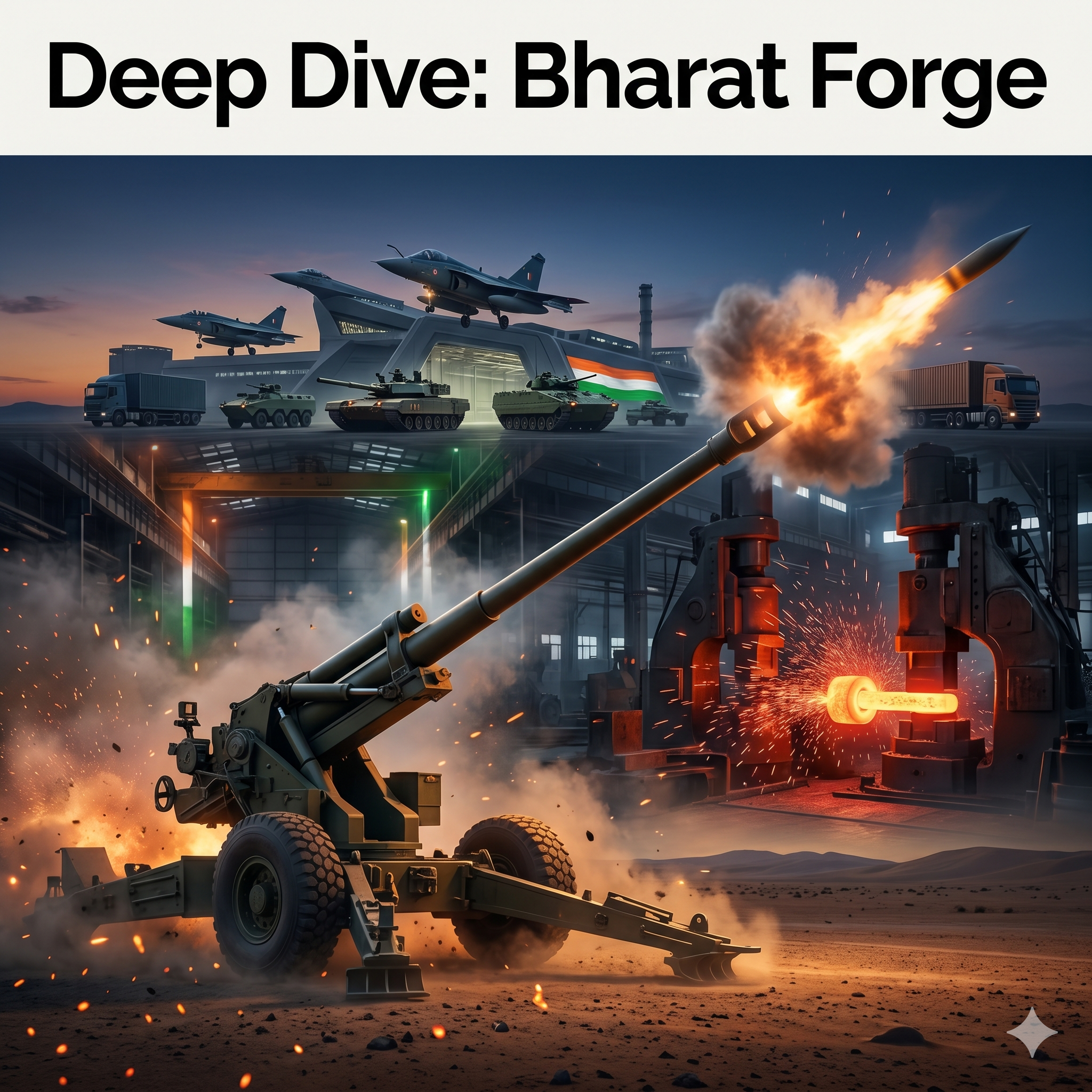 Deep Dive: Bharat Forge — India’s Defence Titan in the Making episode artwork