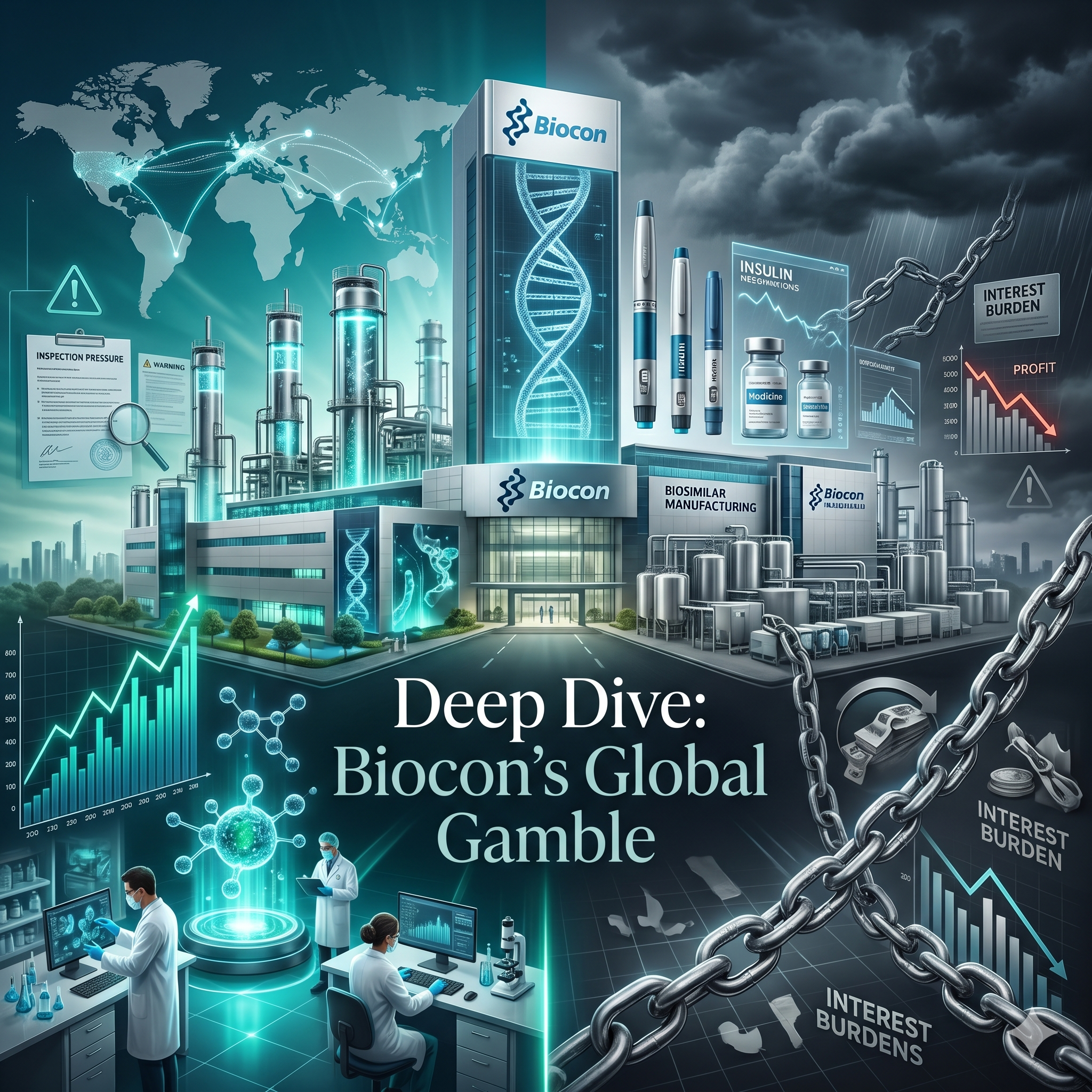 Deep Dive: Biocon’s Global Gamble — Growth, Debt, and the Biosimilar Bet episode artwork